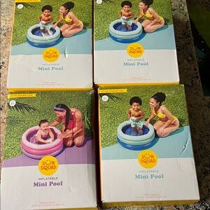 Sun Squad Inflatable Mini Pool